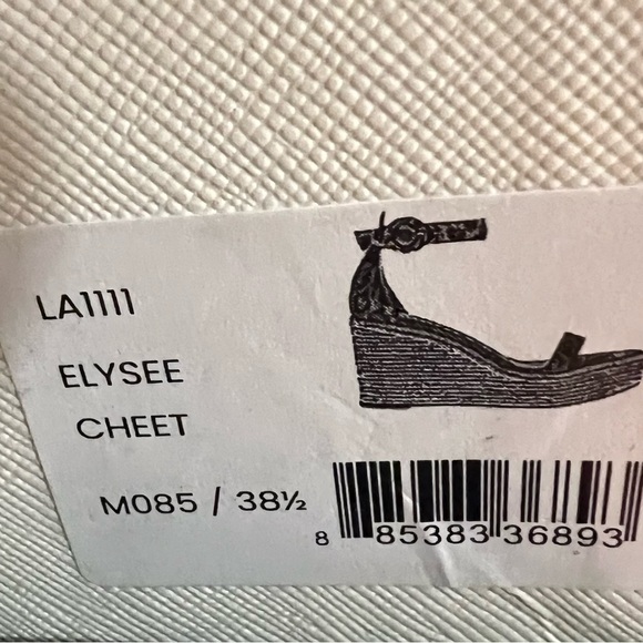 NWT L’AGENCE Platform Wedge Cheetah Espadrille - Picture 4 of 5